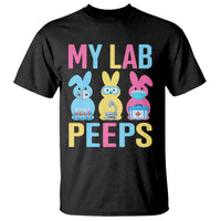 Easter Lab Tech T Shirt Cute Bunny My Lab Peeps - Wonder Print Shop