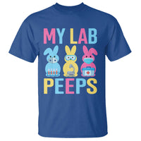 Easter Lab Tech T Shirt Cute Bunny My Lab Peeps - Wonder Print Shop