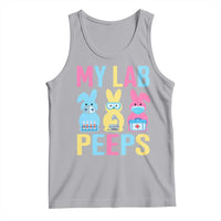 Easter Lab Tech Tank Top Cute Bunny My Lab Peeps - Wonder Print Shop