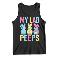 Easter Lab Tech Tank Top Cute Bunny My Lab Peeps - Wonder Print Shop