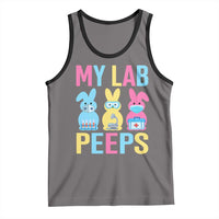 Easter Lab Tech Tank Top Cute Bunny My Lab Peeps - Wonder Print Shop