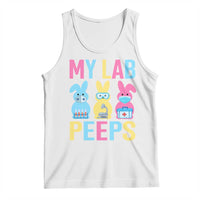 Easter Lab Tech Tank Top Cute Bunny My Lab Peeps - Wonder Print Shop