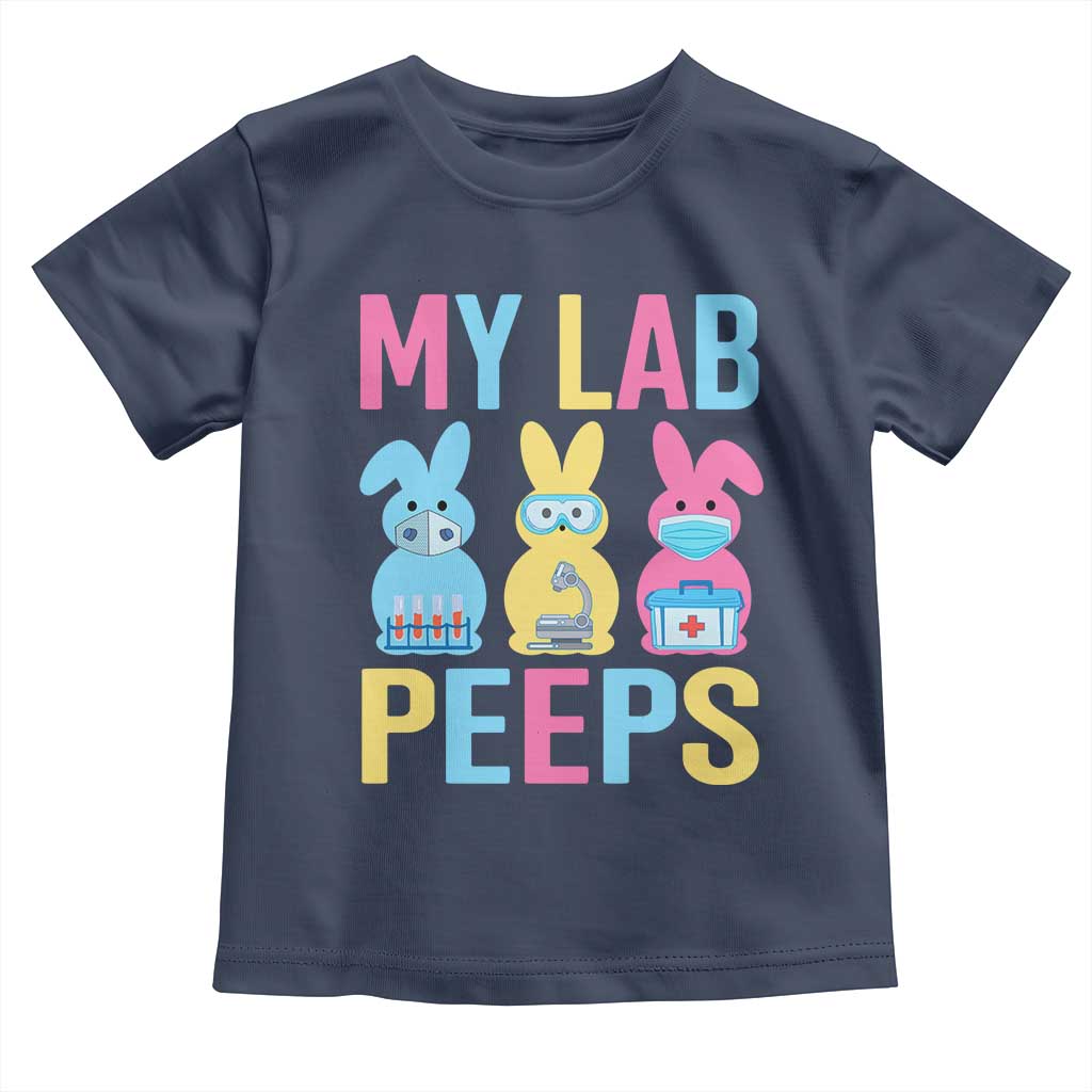 Easter Lab Tech Toddler T Shirt Cute Bunny My Lab Peeps - Wonder Print Shop
