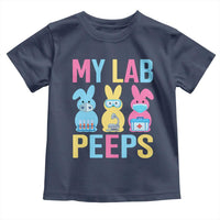 Easter Lab Tech Toddler T Shirt Cute Bunny My Lab Peeps - Wonder Print Shop