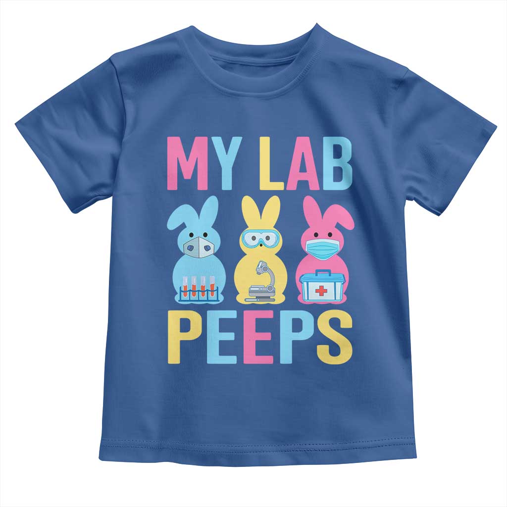 Easter Lab Tech Toddler T Shirt Cute Bunny My Lab Peeps - Wonder Print Shop