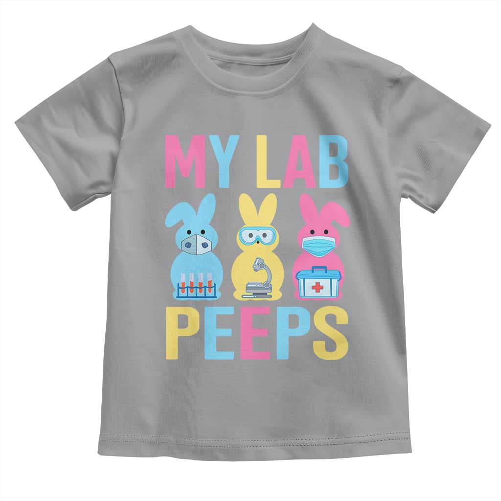 Easter Lab Tech Toddler T Shirt Cute Bunny My Lab Peeps - Wonder Print Shop