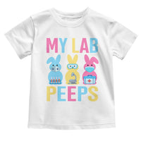 Easter Lab Tech Toddler T Shirt Cute Bunny My Lab Peeps - Wonder Print Shop