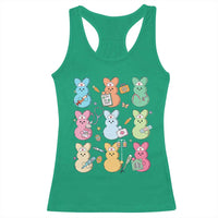 Easter Nurse Bunny Racerback Tank Top Funny Nursing Easter Spring Nurse Gift - Wonder Print Shop