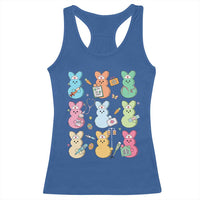 Easter Nurse Bunny Racerback Tank Top Funny Nursing Easter Spring Nurse Gift - Wonder Print Shop