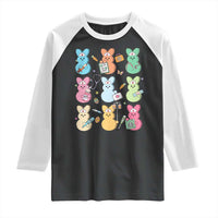 Easter Nurse Bunny Raglan Shirt Funny Nursing Easter Spring Nurse Gift - Wonder Print Shop