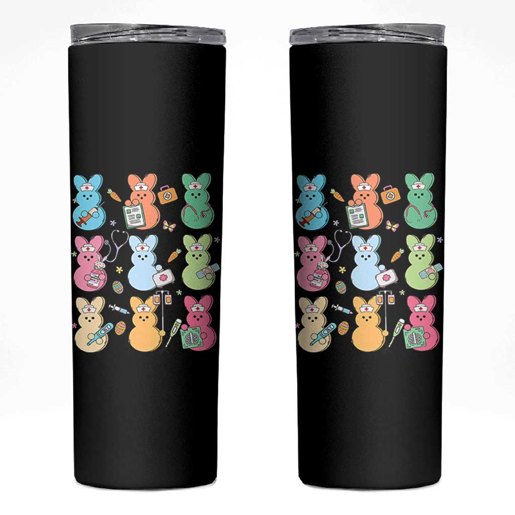Easter Nurse Bunny Skinny Tumbler Funny Nursing Easter Spring Nurse Gift - Wonder Print Shop