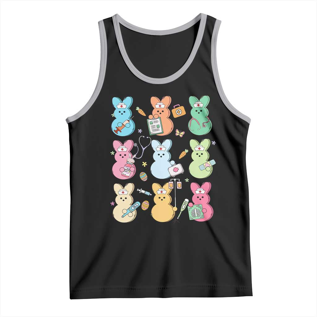 Easter Nurse Bunny Tank Top Funny Nursing Easter Spring Nurse Gift - Wonder Print Shop