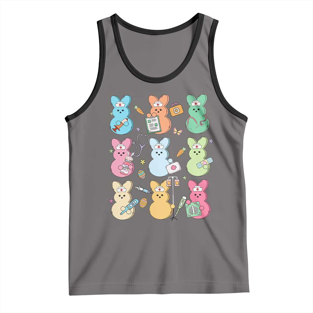 Easter Nurse Bunny Tank Top Funny Nursing Easter Spring Nurse Gift - Wonder Print Shop