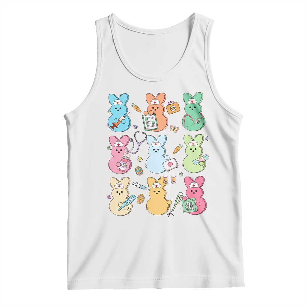 Easter Nurse Bunny Tank Top Funny Nursing Easter Spring Nurse Gift - Wonder Print Shop