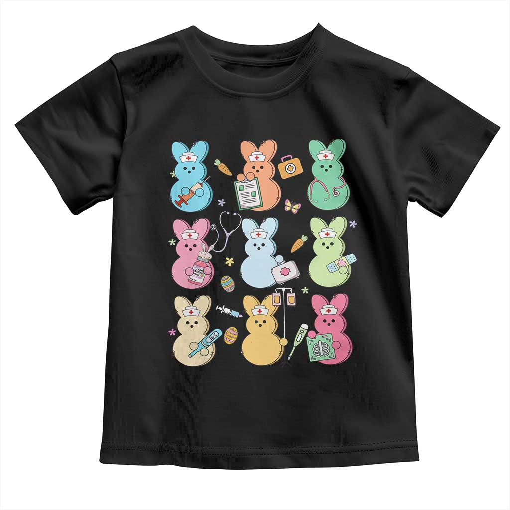 Easter Nurse Bunny Toddler T Shirt Funny Nursing Easter Spring Nurse Gift - Wonder Print Shop