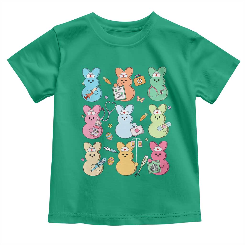Easter Nurse Bunny Toddler T Shirt Funny Nursing Easter Spring Nurse Gift - Wonder Print Shop