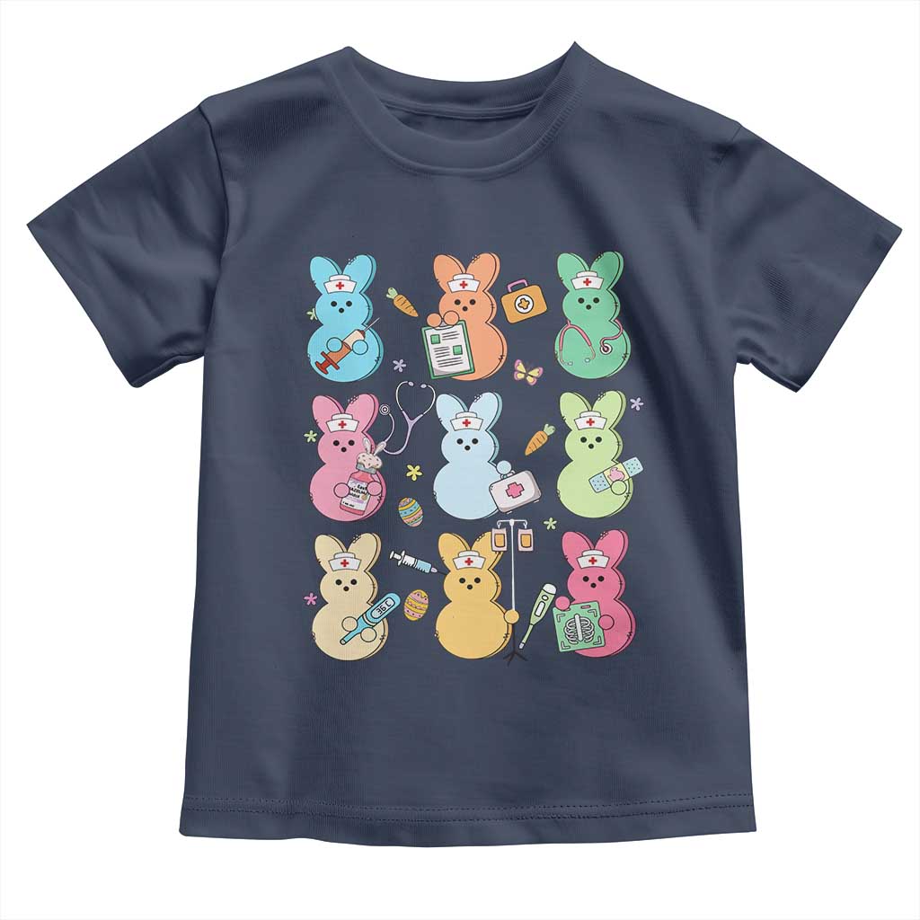 Easter Nurse Bunny Toddler T Shirt Funny Nursing Easter Spring Nurse Gift - Wonder Print Shop