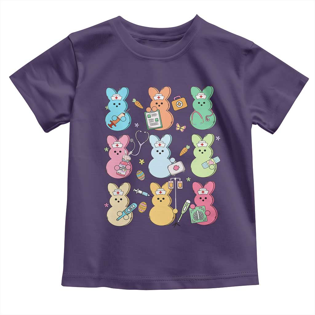 Easter Nurse Bunny Toddler T Shirt Funny Nursing Easter Spring Nurse Gift - Wonder Print Shop