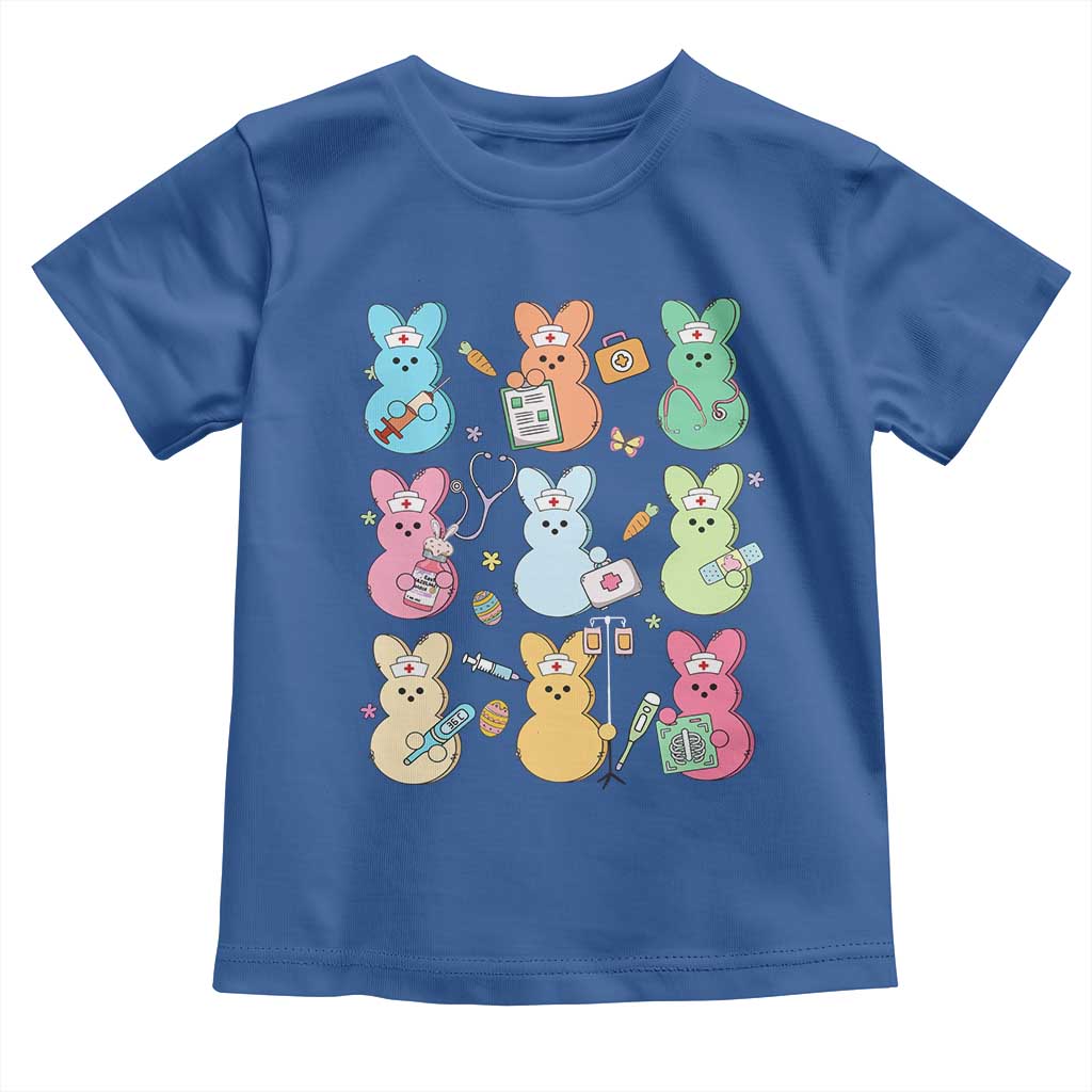 Easter Nurse Bunny Toddler T Shirt Funny Nursing Easter Spring Nurse Gift - Wonder Print Shop