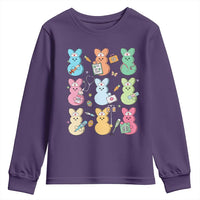 Easter Nurse Bunny Youth Sweatshirt Funny Nursing Easter Spring Nurse Gift - Wonder Print Shop