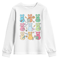 Easter Nurse Bunny Youth Sweatshirt Funny Nursing Easter Spring Nurse Gift - Wonder Print Shop