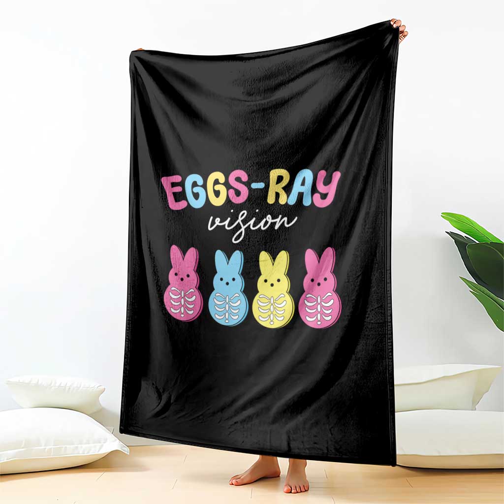 Radiology Easter Throw Blanket Eggs Ray Vision Xray Tech - Wonder Print Shop