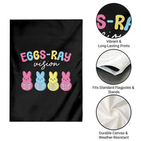 Radiology Easter Garden Flag Eggs Ray Vision Xray Tech - Wonder Print Shop