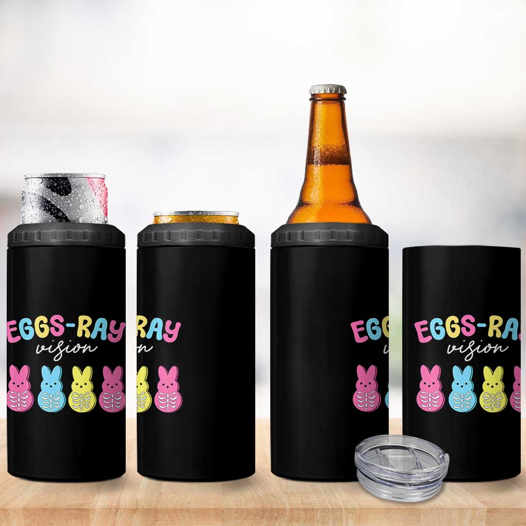 Radiology Easter 4 in 1 Can Cooler Tumbler Eggs Ray Vision Xray Tech - Wonder Print Shop