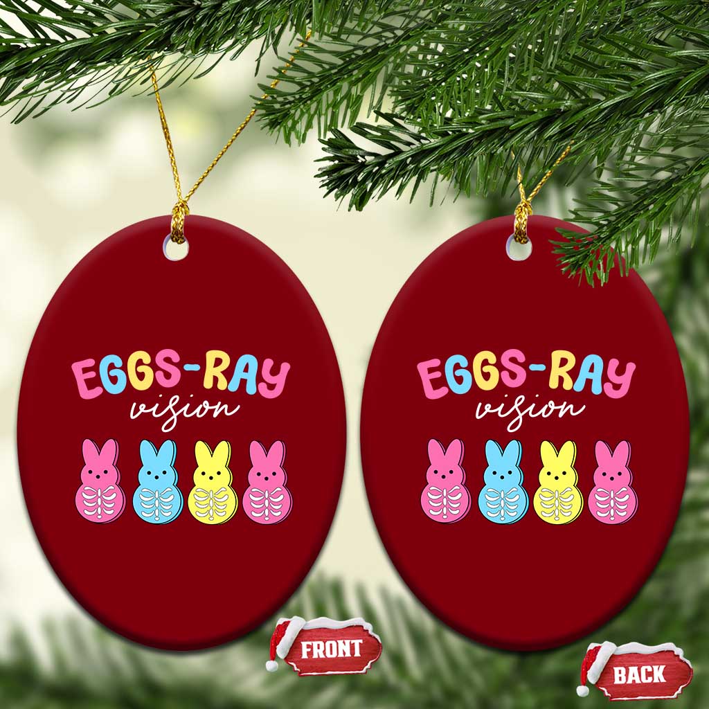 Radiology Easter Ceramic Ornament Eggs Ray Vision Xray Tech - Wonder Print Shop