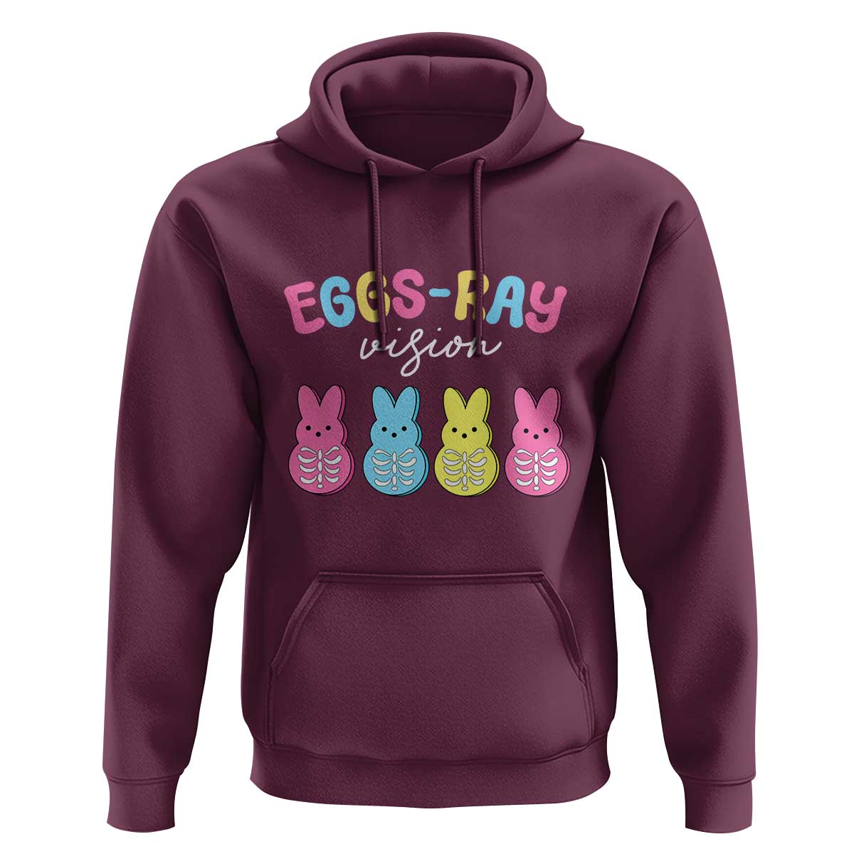 Radiology Easter Hoodie Eggs Ray Vision Xray Tech - Wonder Print Shop