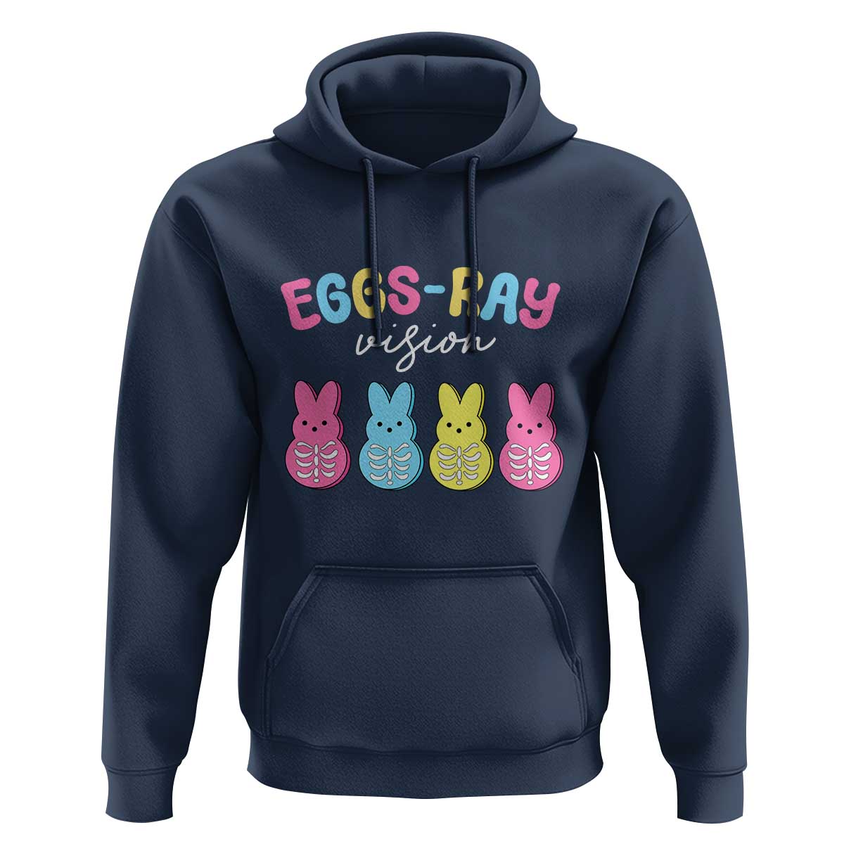 Radiology Easter Hoodie Eggs Ray Vision Xray Tech - Wonder Print Shop
