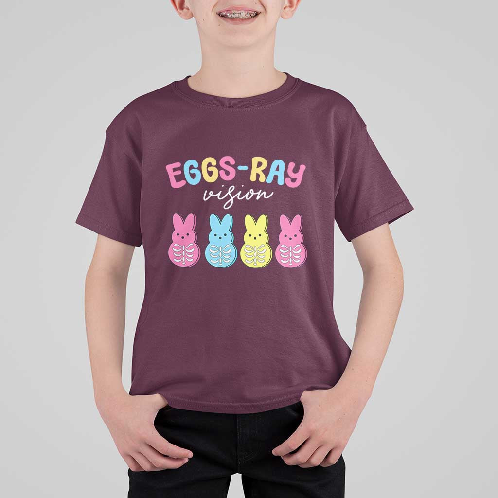 Radiology Easter T Shirt For Kid Eggs Ray Vision Xray Tech - Wonder Print Shop