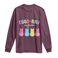 Radiology Easter Long Sleeve Shirt Eggs Ray Vision Xray Tech - Wonder Print Shop