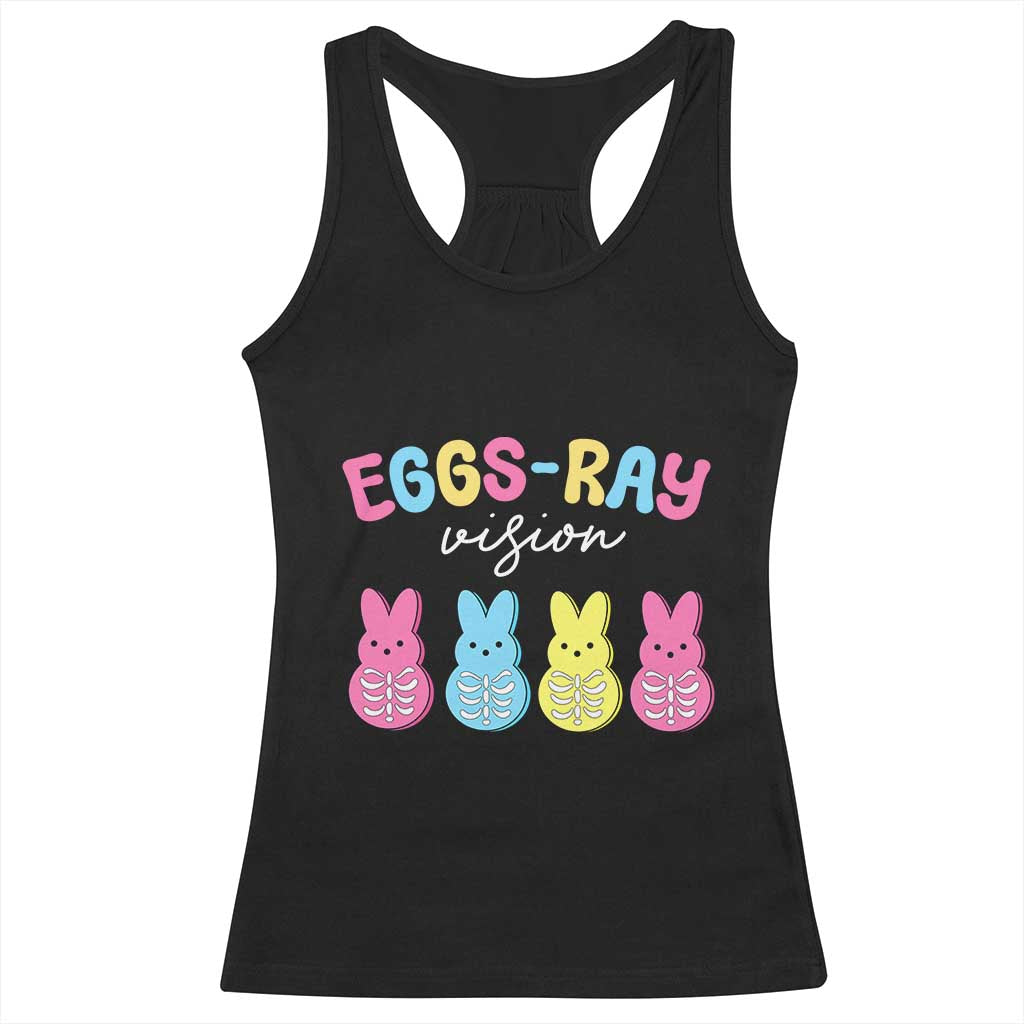 Radiology Easter Racerback Tank Top Eggs Ray Vision Xray Tech - Wonder Print Shop