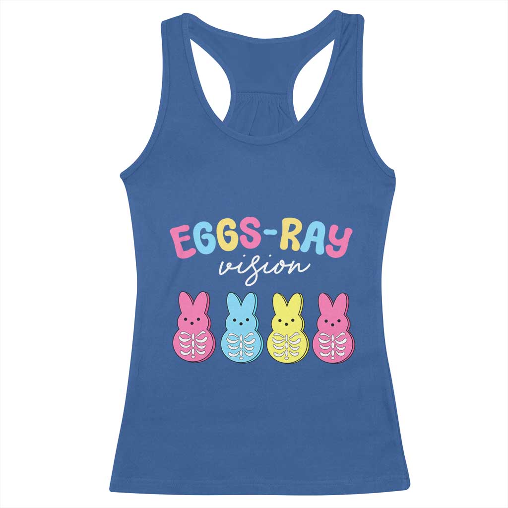 Radiology Easter Racerback Tank Top Eggs Ray Vision Xray Tech - Wonder Print Shop
