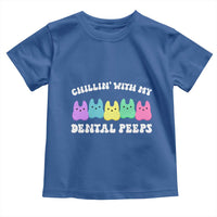 Easter Dental Bunny Toddler T Shirt Chilling With My Dental Peeps - Wonder Print Shop