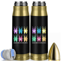 Easter Dentist Bullet Tumbler Chilling With My Dental Peeps Bunny - Wonder Print Shop