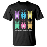 Easter Dentist T Shirt Chilling With My Dental Peeps Bunny - Wonder Print Shop