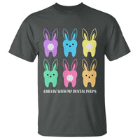 Easter Dentist T Shirt Chilling With My Dental Peeps Bunny - Wonder Print Shop
