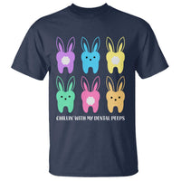 Easter Dentist T Shirt Chilling With My Dental Peeps Bunny - Wonder Print Shop
