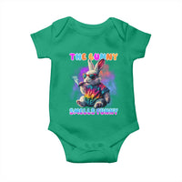 Happy 420 Easter Baby Onesie Funny Smoking Easter Bunny Smells Funny Easter - Wonder Print Shop