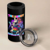 Happy 420 Easter 4 in 1 Can Cooler Tumbler Funny Smoking Easter Bunny Smells Funny Easter - Wonder Print Shop
