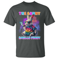 Happy 420 Easter T Shirt Funny Smoking Easter Bunny Smells Funny Easter - Wonder Print Shop