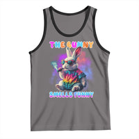 Happy 420 Easter Tank Top Funny Smoking Easter Bunny Smells Funny Easter - Wonder Print Shop