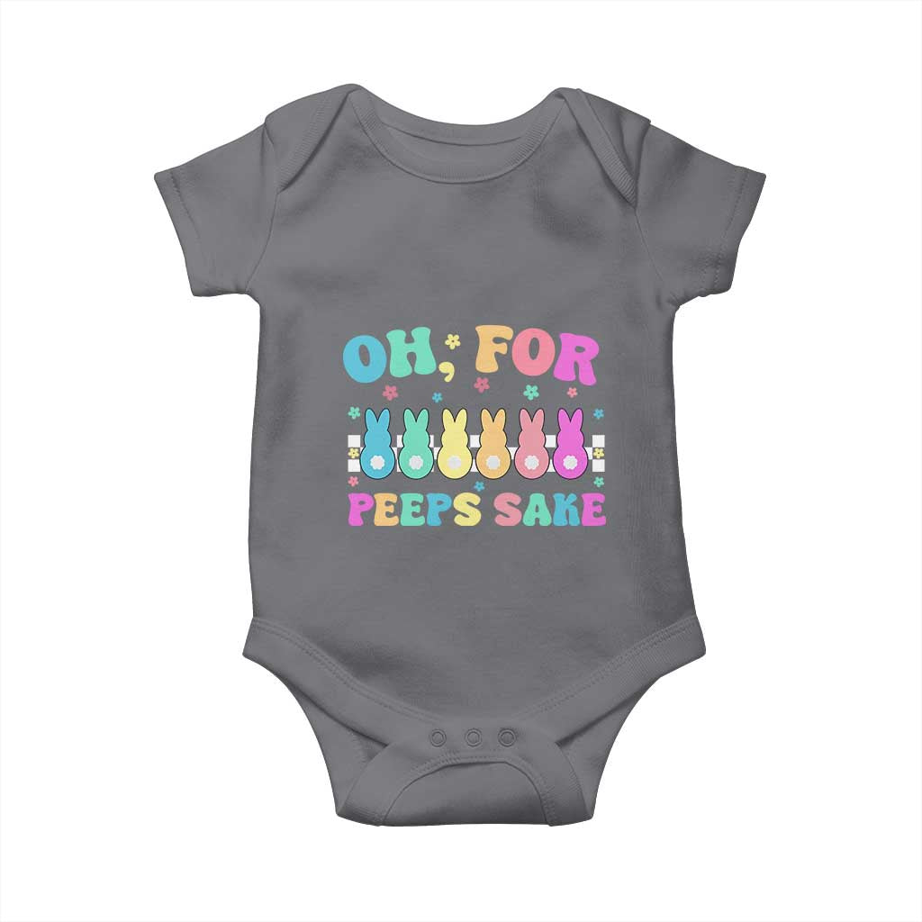 Oh For Peeps Sake Easter Bunny Baby Onesie - Wonder Print Shop