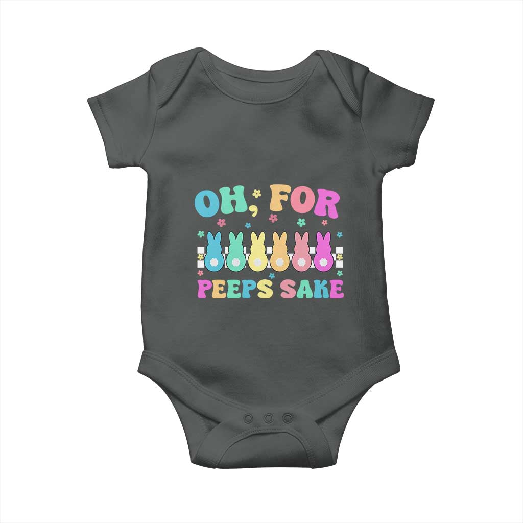 Oh For Peeps Sake Easter Bunny Baby Onesie - Wonder Print Shop
