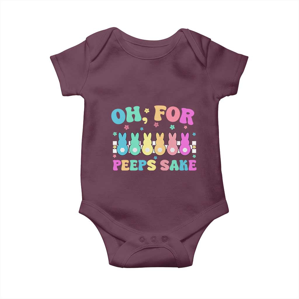 Oh For Peeps Sake Easter Bunny Baby Onesie - Wonder Print Shop
