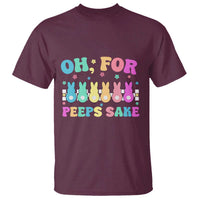 Oh For Peeps Sake Easter Bunny T Shirt - Wonder Print Shop