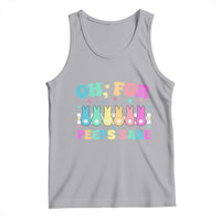 Oh For Peeps Sake Easter Bunny Tank Top - Wonder Print Shop