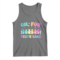 Oh For Peeps Sake Easter Bunny Tank Top - Wonder Print Shop